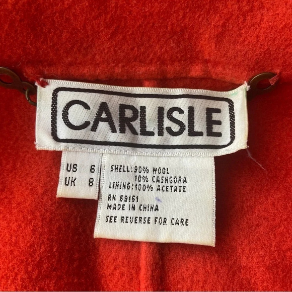 Vintage Carlisle  Wool Cashgora Blend Jacket - Picture 8 of 14
